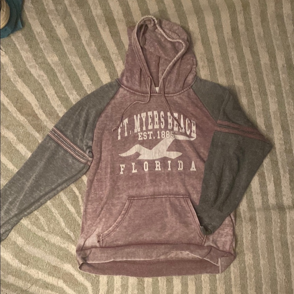Ft Myers Coconut Creek Pink Hooded sweater